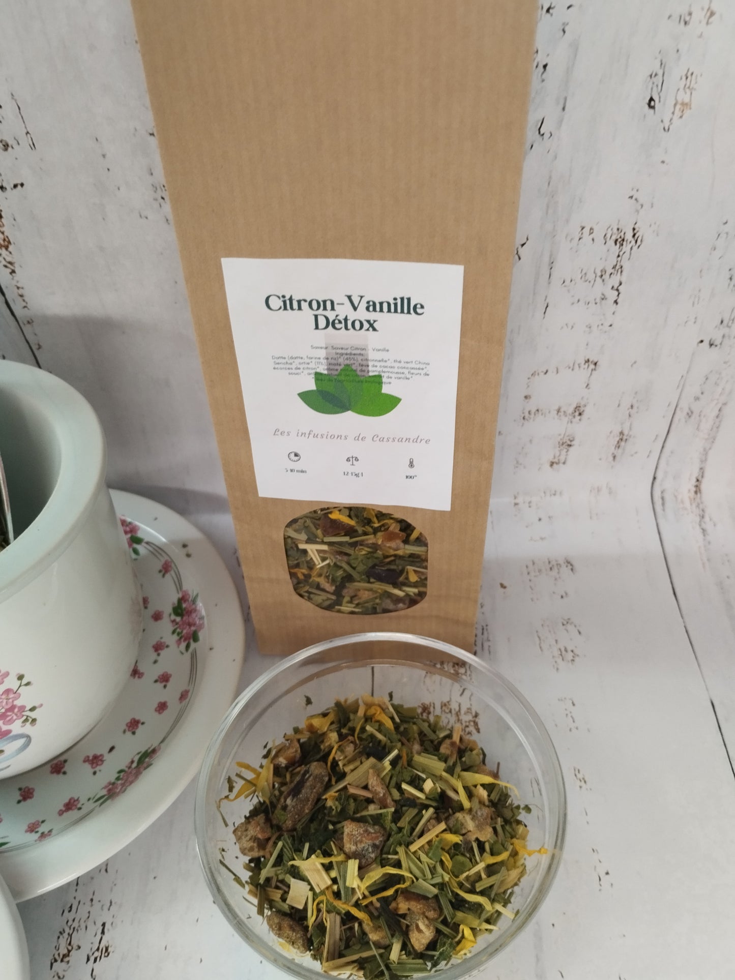 Citron-Vanille Détox Saveur: Citron - Vanille