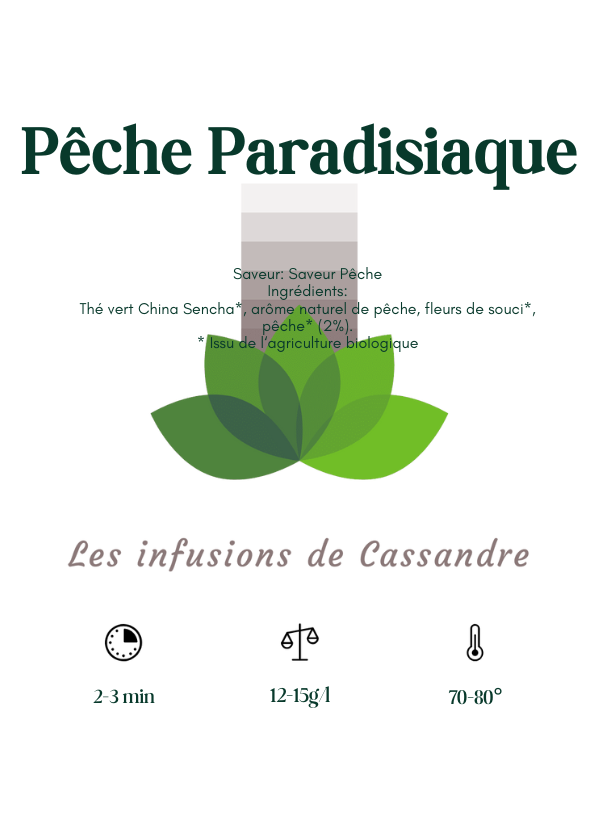 Pêche Paradisiaque Saveur: Pêche