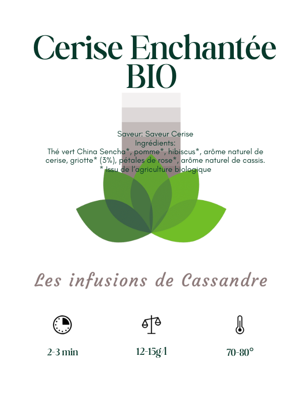 Cerise Enchantée BIO Saveur: Cerise