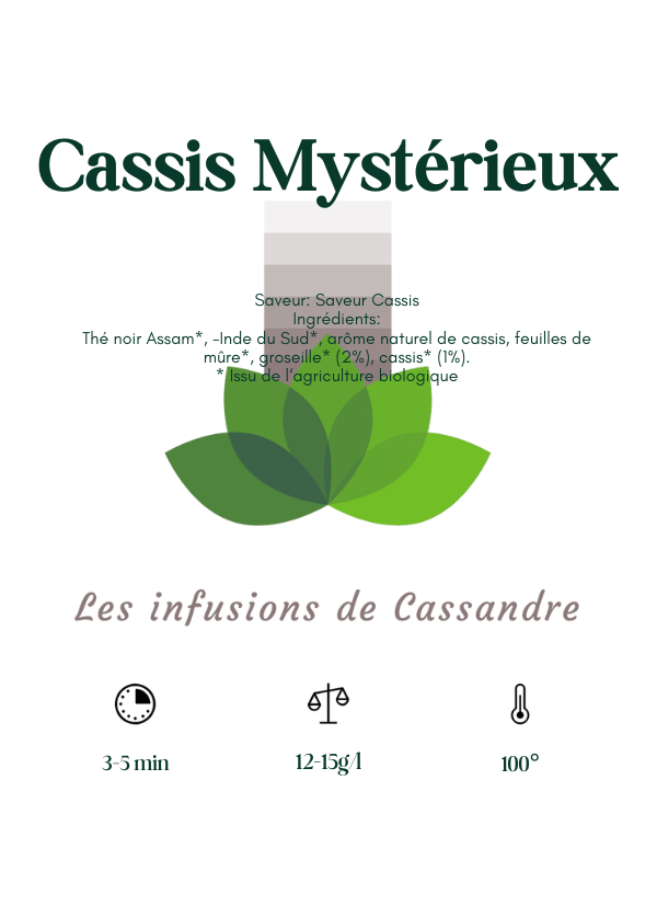 Cassis Mystérieux Saveur: Cassis