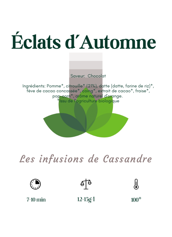 Éclats d’Automne Saveur: Chocolat