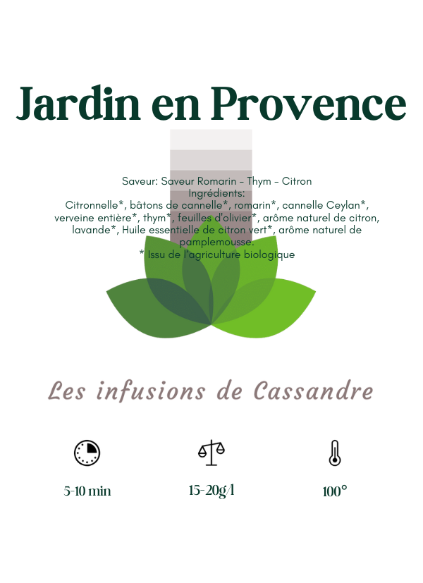 Jardin en Provence Saveur: Romarin - Thym - Citron