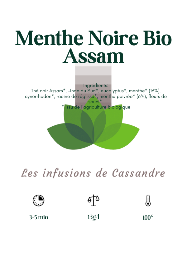 Menthe Noire Bio Assam