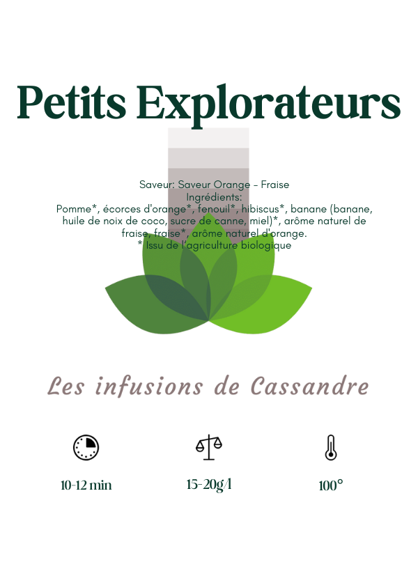 Petits Explorateurs Saveur: Orange - Fraise