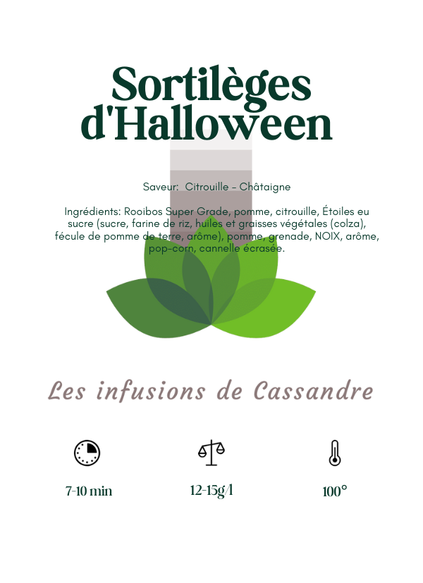 Sortilèges d'Halloween Saveur: Citrouille - Châtaigne