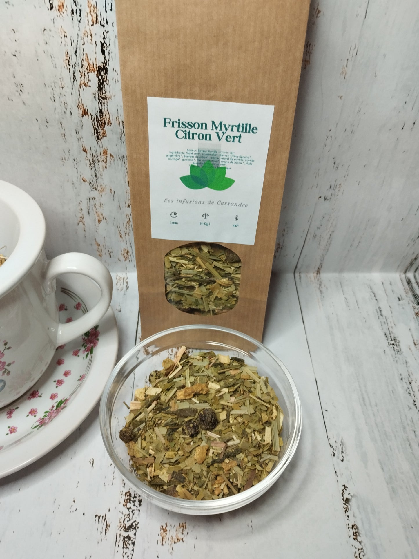 Frisson Myrtille Citron Vert Saveur: Myrtille - Citron vert