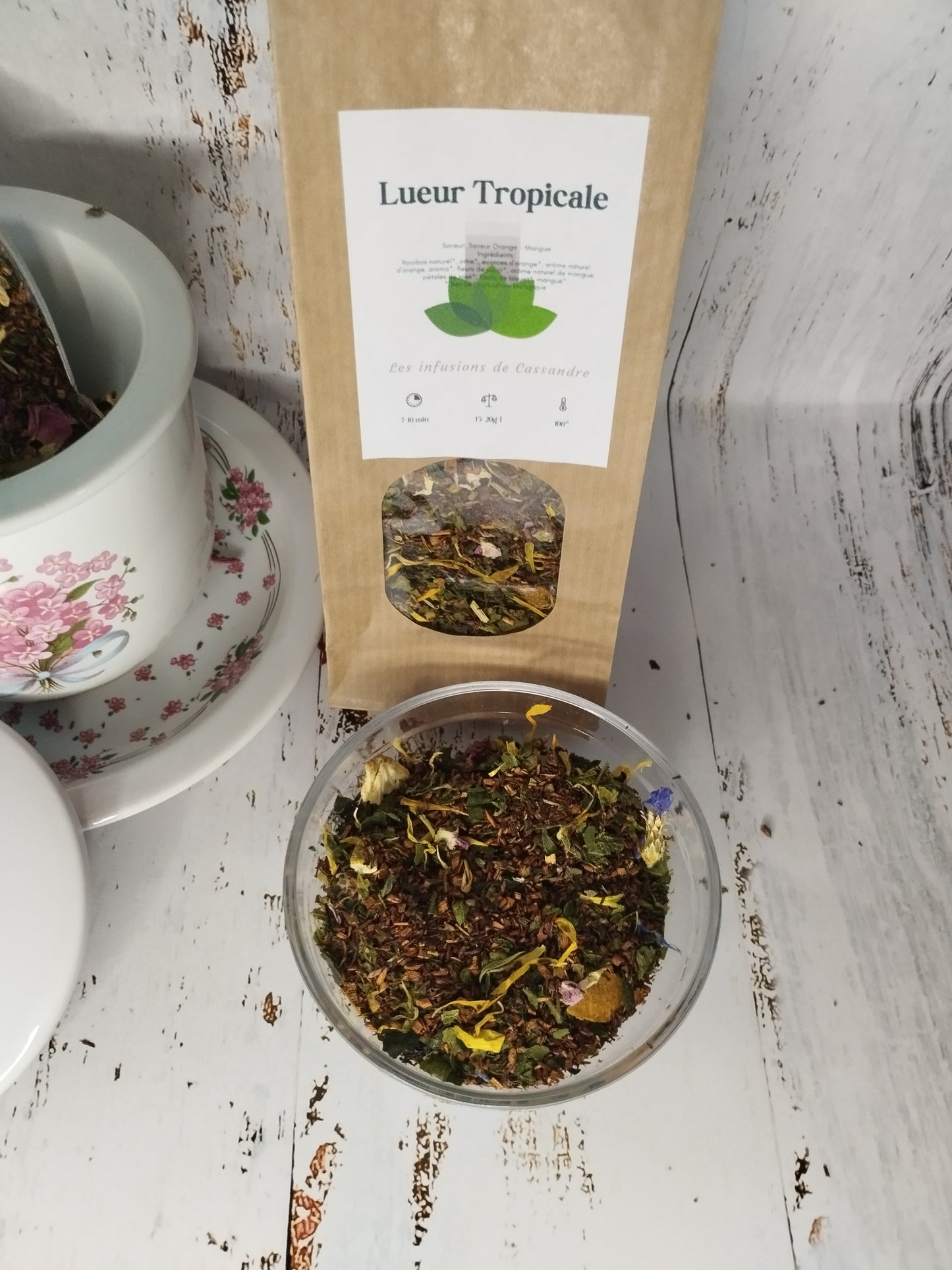 Lueur Tropicale Saveur: Orange - Mangue