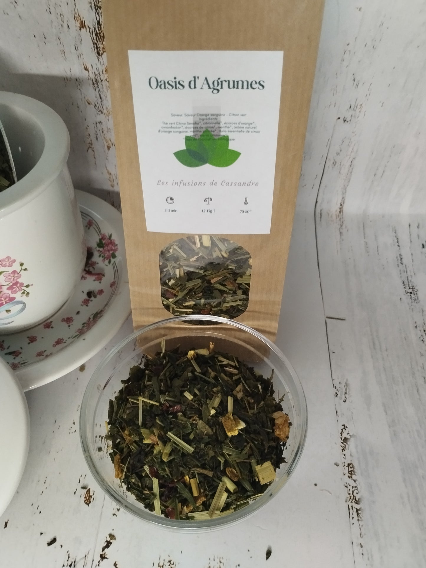 Oasis d'Agrumes Saveur: Orange sanguine - Citron vert