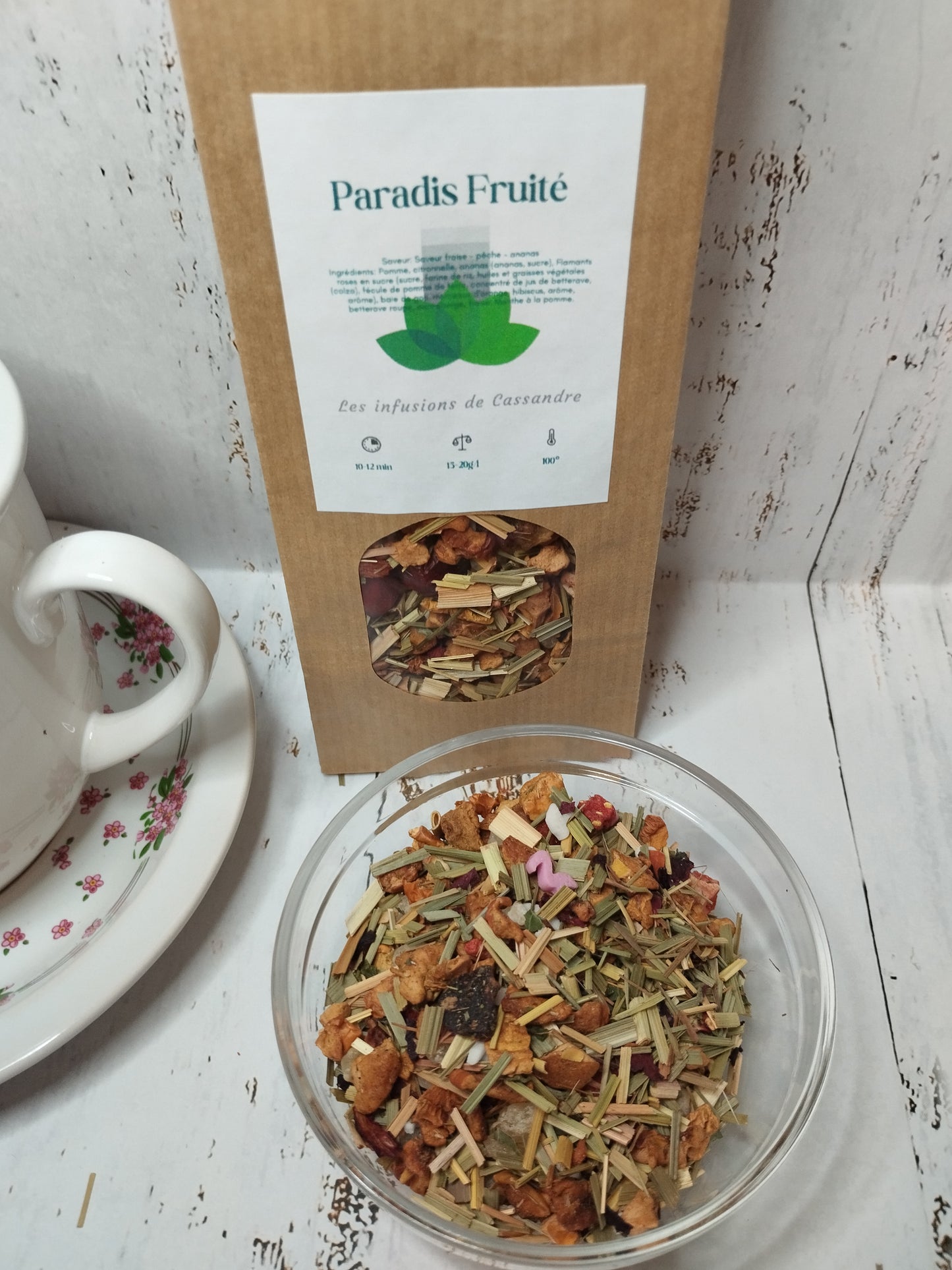 Paradis Fruité Saveur: Saveur fraise - pêche - ananas