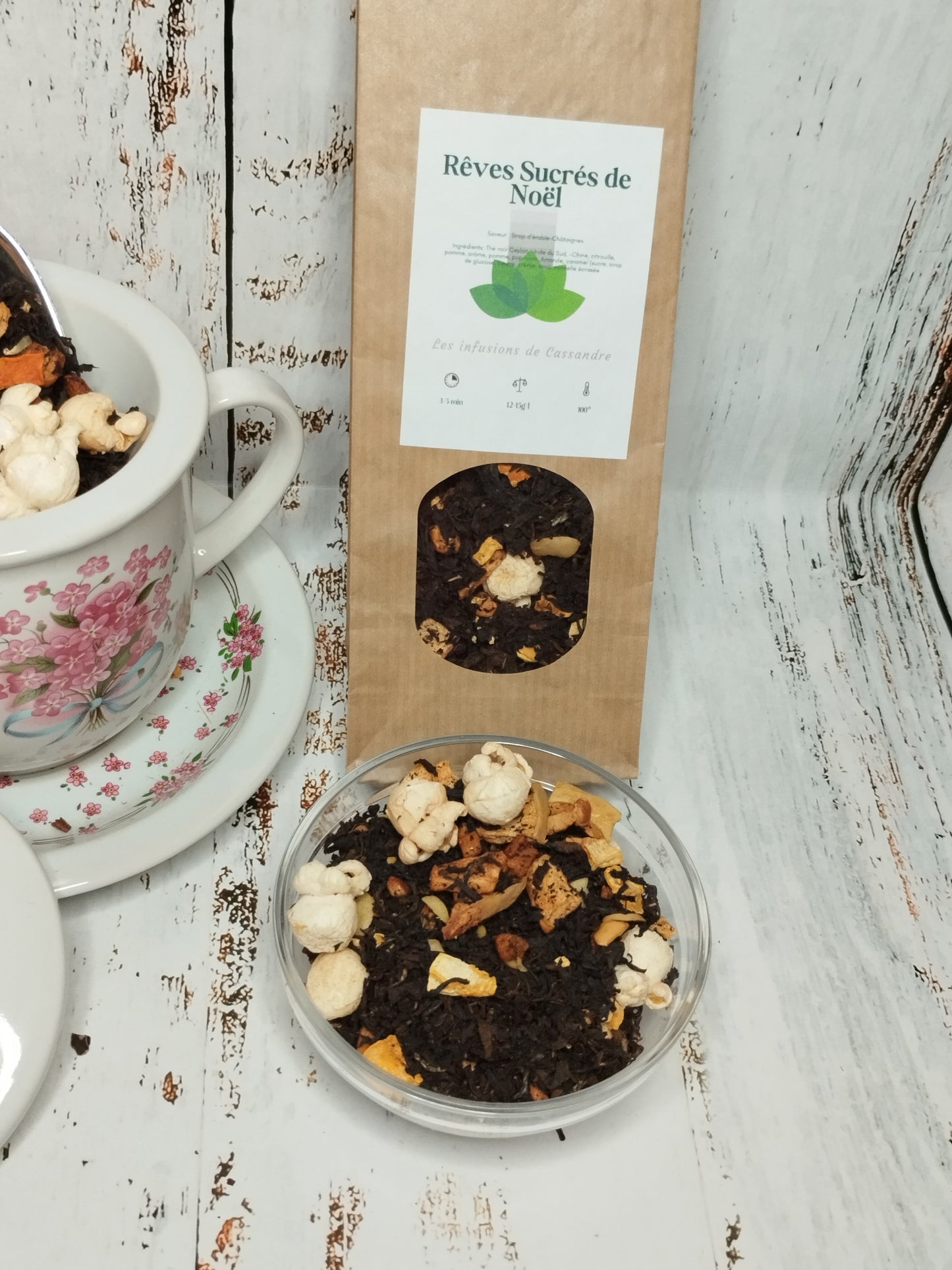 Rêves Sucrés de Noël Saveur: Sirop d'érable-Châtaignes