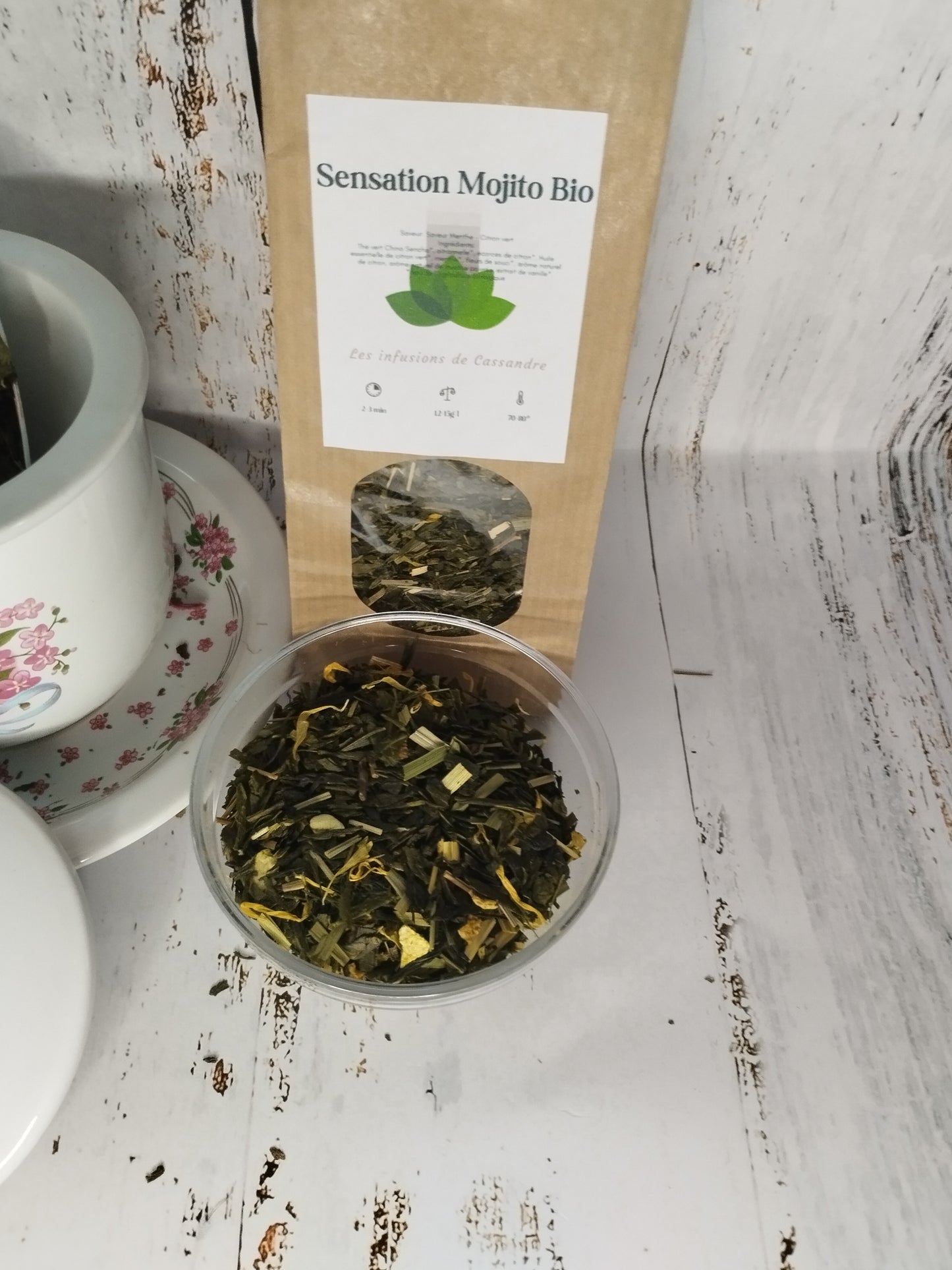 Sensation Mojito Bio Saveur: Menthe - Citron vert