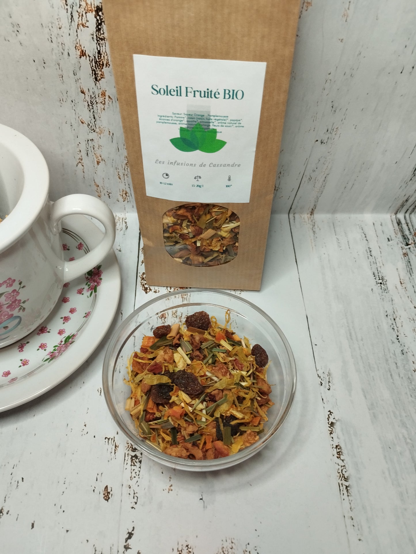 Soleil Fruité BIO Saveur: Orange - Pamplemousse