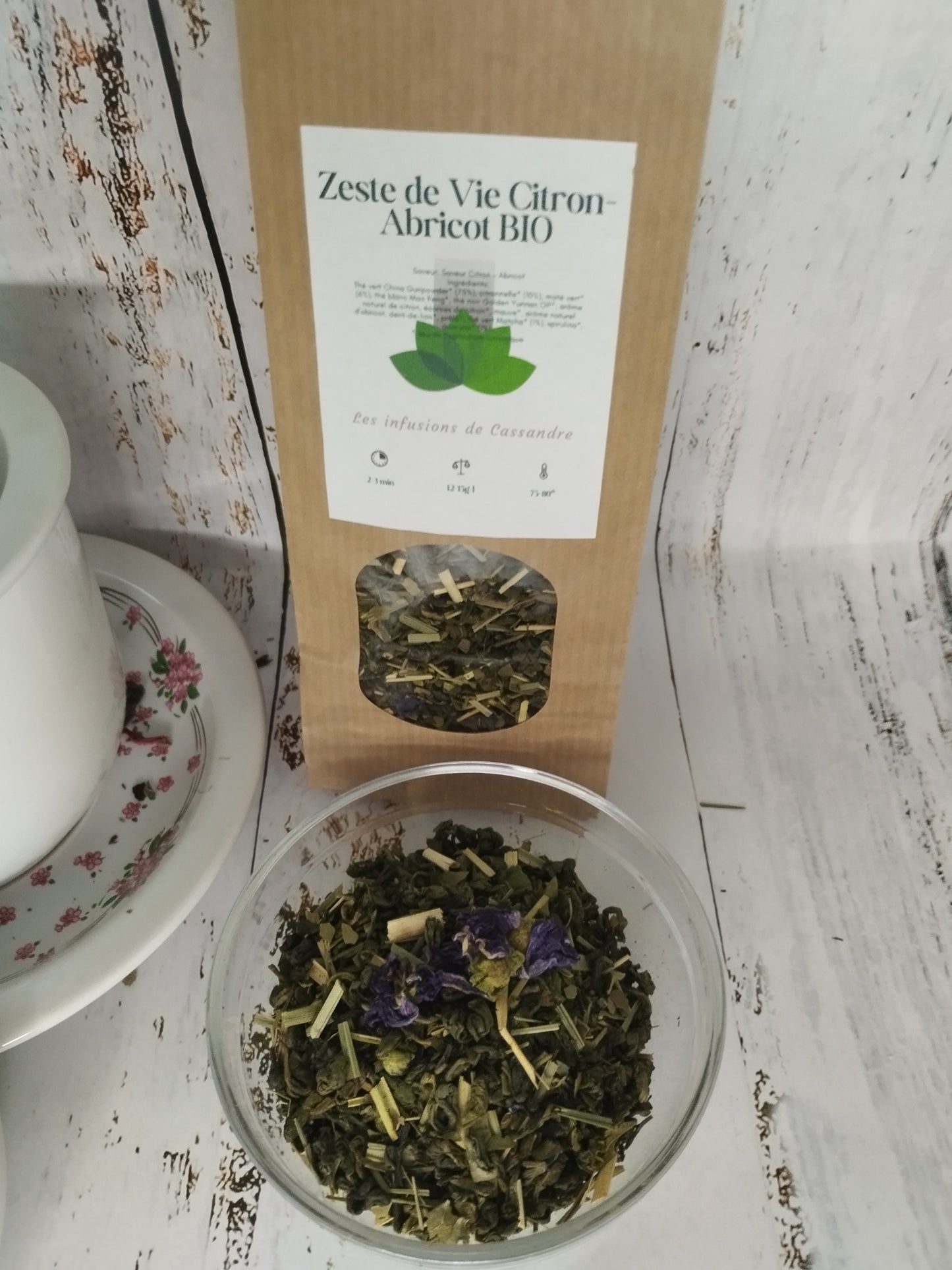 Zeste de Vie Citron-Abricot Saveur: Citron - Abricot