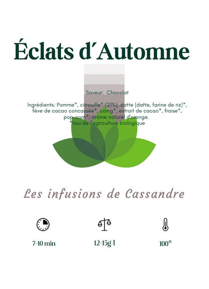 Éclats d’Automne Saveur:  Chocolat