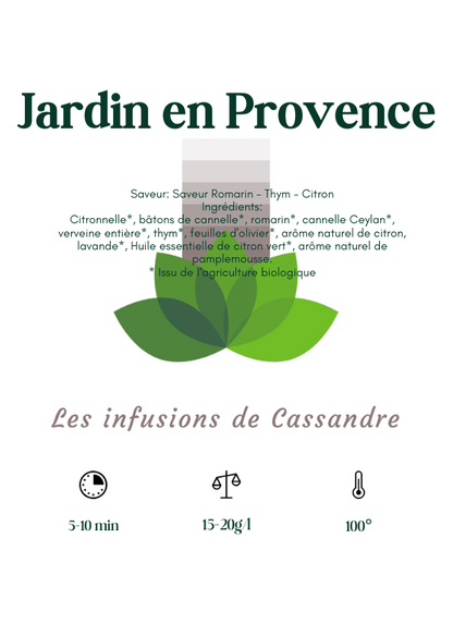 Jardin en Provence Saveur:  Romarin - Thym - Citron