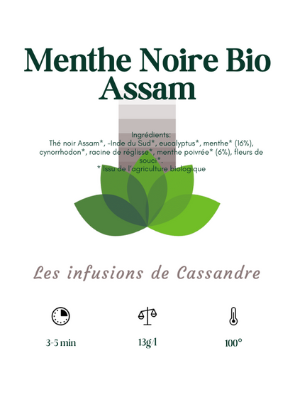 Menthe Noire Bio Assam