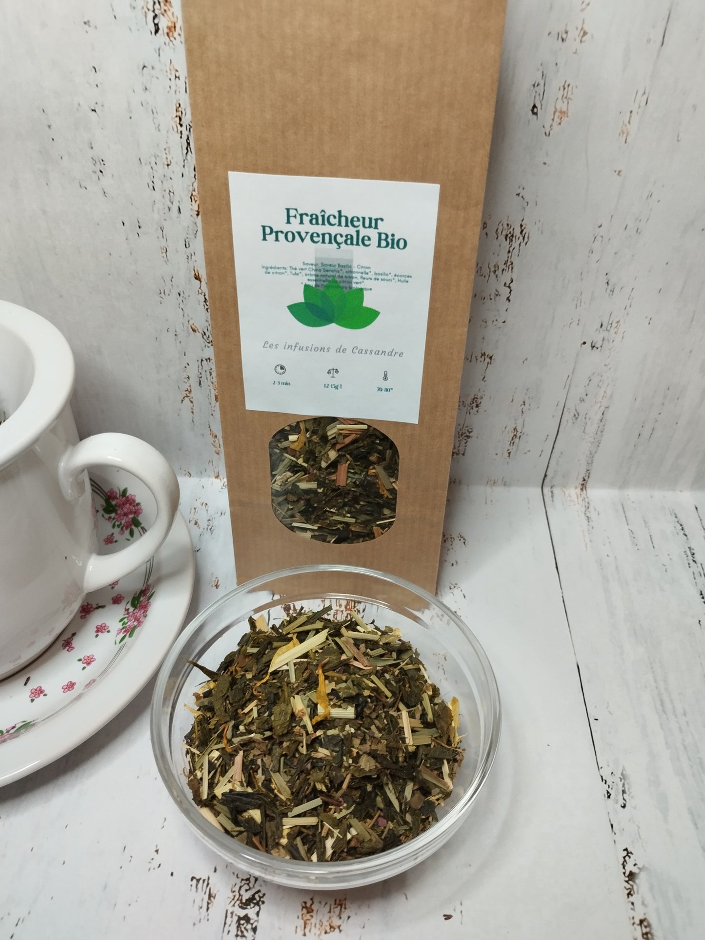 Fraîcheur Provençale Bio Saveur Basilic - Citron